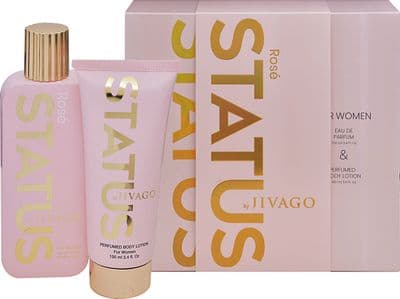 STATUS STATUS ROSE סט א.ד.פ + קרם גוף לאשה