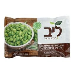 פולי סויה אורגניים קלופים מוקפאים