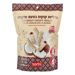 גליליות קוקוס בטעם שוקולד