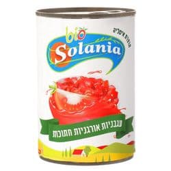 עגבניות חתוכות אורגני