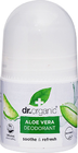 דאודורנט רול און בתוספת אלוורה ד"ר אורגניק 50 מ"ל