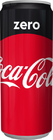 קוקה קולה זירו משקה קולה מוגז דל קלוריות בפחית דקה (יבוא