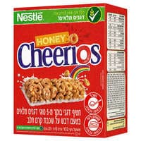 חטיף דגנים מ5 סוגי דגנים מלאים בטעם דבש על שכבת חלב