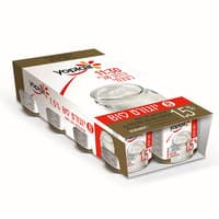 יוגורט לבן 1.5% טבעי ביו יופלה 8 * 150 גרם