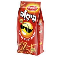 בייגלה מקלות כעכים חטיף אפוי עם מלח אסם 400 גרם