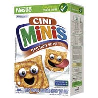 סיני מיניס דגנים מחיטה מלאה ואורז בתוספת קינמון נסטלה 500