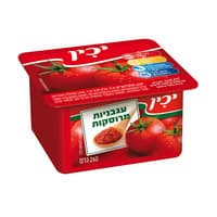 עגבניות קצוצות ברסק עגבניות יכין 240 גרם