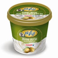 נפוליאון גבינת שמנת עם זיתים ירוקים 24% תנובה 225 גרם
