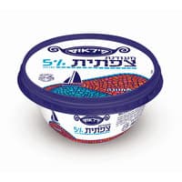 גבינה צפתית מעודנת פיראוס 5% תנובה 200 גרם