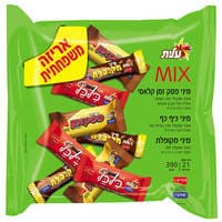 מיקס מעורב ירוק 22 חטיפים עלית מגדים 390 גרם