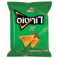חטיף תירס מתובל בטעם חמוץ חריף דוריטוס 55 גרם