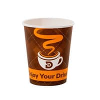 כוסות חד פעמיות לשתייה חמה סולומרקט 40 יחידות