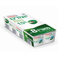 יוגורט ביו 1.5% תנובה 8 * 150 גרם