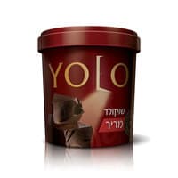 מעדן חלב עם שוקולד מריר יולו 123 גרם