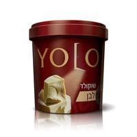 מעדן חלב עם שוקולד לבן יולו 123 גרם