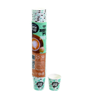 כוסות קרטון חד פעמיות לשתיה חמה 70 מ"ל ר.שמאי 50 יחידות