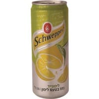 גזוז בטעם לימון לימונייד שוופס 330 מ"ל