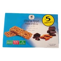 חטיף גרנולה עם שקדים ושוקולד שקדיה 5 * 35 גרם