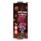 טרולים פופקורן מצופה שוקולד מריר, 70 גרם