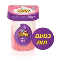 מילקי מעדן חלב בטעם תות עם קצפת 8% שטראוס 133 גרם