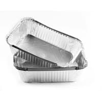 מגשיות אלומניום 19 * 28.5 ס"מ קטנות עמוקות רמי לוי 8 יחידות