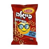 בייגלה שמיניות חטיף אפוי במליחות מעודנת אסם 400 גרם
