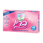 דפי מרכך ריחניים למייבש כביסה ורוד בדין 40 יחידות