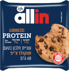 לייף אול אין עוגיית חלבון שוקולד ציפ 60