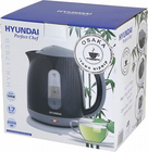 קומקום חשמלי שחור יונדאי, 1.7 ליטר