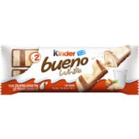 וופל ממולא במלית חלב ואגוזי לוז ומצופה שוקולד לבן קינדר