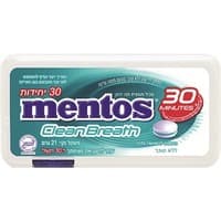 סוכריות בטעם מנטה עדינה ללא סוכר קלין ברט מנטוס 30 יחידות