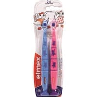מברשת שיניים לגילאי 3-6 שנים אלמקס 2 יחידות